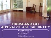 House and Lot AFPOVAI Village, Taguig City For SALE