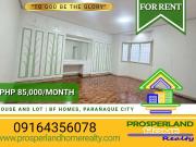 HOUSE AND LOT FOR RENT IN BF HOMES, PARAÑAQUE CITY