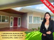 HOUSE AND LOT FOR SALE 7 BEDROOM BUNGALOW FURNISHED IN...