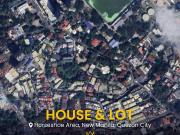 HOUSE AND LOT FOR SALE IN HORSESHOE AREA QUEZON CITY