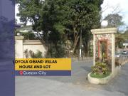 House and Lot For Sale in Loyola Grand Villas at Quezon City