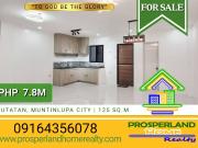 HOUSE AND LOT FOR SALE IN PUTATAN, MUNTINLUPA CITY