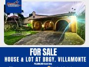 House and Lot For Sale in Villamonte