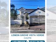 HOUSE AND LOT FOR SALE LEMON GROVE VISTA VERDE CAVITE