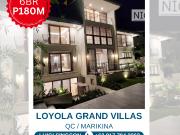 HOUSE AND LOT FOR SALE LOYOLA GRAND VILLAS