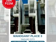 HOUSE AND LOT FOR SALE MAHOGANY PLACE 3 ACACICA ESTATES...