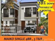 House And Lot In Las Pinas Single Maiko Model 4br, 2cg,...