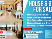 House and Lot with a Gym for Sale: Newly renovated