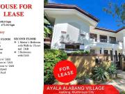 House for Lease in Ayala Alabang Village