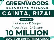 House & Lot for Sale in Greenwoods Executive Village,...