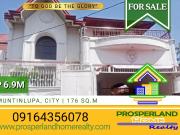 HOUSE & LOT FOR SALE – MUNTINLUPA CITY