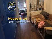 House & Lot for Sale Near Anonas, Project 2, Quezon City