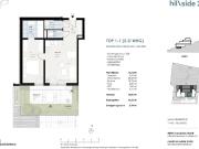 Hübsche 2 Zimmer Wohnung mit Garten zu verkaufen!