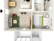 Hunter's Ridge Apts. 1 Bed W/D Conn. / Fireplace...