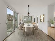 Ideal für SINGLES oder PAARE + 2 Zimmer mit Balkon