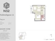 Ideal geschnittene 2 Zi Wohnung im Erstbezug mit...