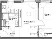 ideale Investmentchance exklusive 2 Zimmer mit...