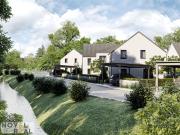 Idyllische Einfamilienhäuser mitten im Grünen