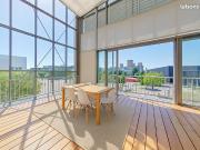 Ile de Nantes T4 duplex récent dernier étage avec...