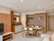 Imóvel para aluguel possui 123 metros quadrados com 3...