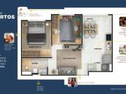 ImÃ³vel para venda tem 36 metros quadrados com 2 quartos...