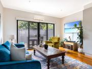 Immaculate and quietly located at the rear of the block