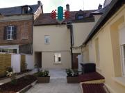 immeuble 4 appartements, centre ville evreux,cour,local,...