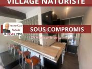 IMMO'CAP AU VILLAGE NATURISTE STUDIO DE 15,65m2 PORT...