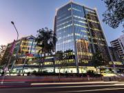 Impressive twin tower office and car park complex within...