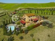 In Esclusiva Splendido casale in pietra in stile toscano...