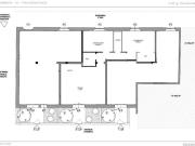 In fase di ristrutturazione Trilocale con spazio esterno