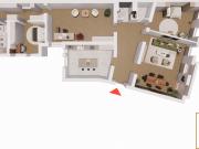 Individueller Rohdiamant Altbauwohnung mit Balkon in...