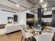 Industrial Style 3 Bedroom Apartment by Six Degrees...