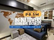 Infina Towers 2 BR with Parking Slot Fully furnished and...
