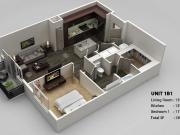 Infinity on Yorktown 1 Bedroom Apartment for Rent at 660...