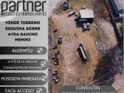 INMOBILIARIA PARTNER VENDE TERRENO ESQUINA