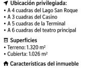 INMUEBLE CON DESTINO COMERCIAL – HOTEL EN VILLA CARLOS PAZ