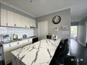 Inspired Corner Entertainer with Family Sized Allure