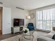 Interior Designed Riverside Apartment With Balcony