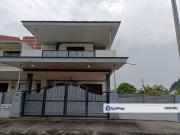 Ipoh bercham gated guarded double storey corner for