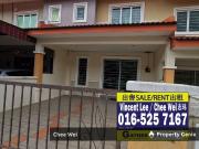 IPOH Botani Jalan Palma Double Storey Terrace House For Sale