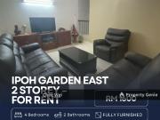 IPOH Garden East Double Storey House For Rent