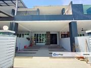 Ipoh klebang emas partial furnished double storey for rent