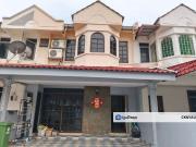 Ipoh pengkalan partial furnished double storey for rent