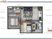 #ITAIM PTA APTO 35,51 M² 2 DORM LAZER COMPLETO MCMV 199 mil