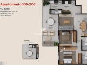 Jardim oceânico | lançamento 1suíte varanda