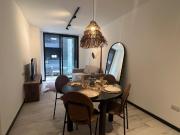 Jardín Exclusivo dpto. 1 dorm. Cochera incl. Pileta