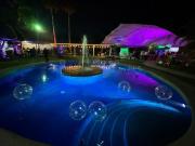 Jardines para eventos, casa, alberca, lago, vivero