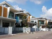 jesselton villa 3 storey terrace 4 room 3 bathroom ori...
