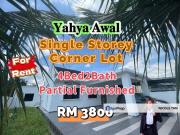 Jln Ismail, Yahya Awal Single Storey Corner Lot